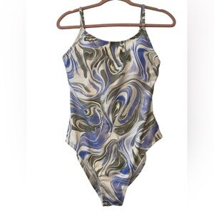 Hurley One Piece Strappy Back Swimsuit